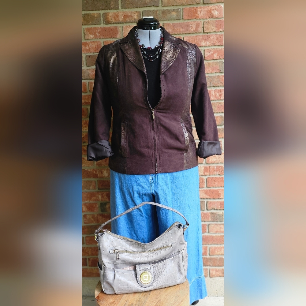 Studio Works Brown  Jacket Tailored Fit